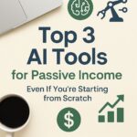 Top 3 Tools to Build Passive Income with AI