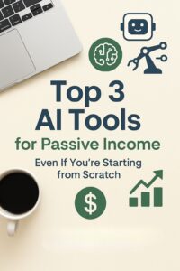 Top 3 Tools to Build Passive Income with AI